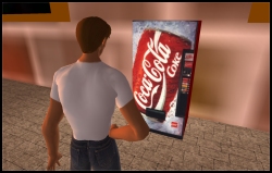 Coke in Second Life