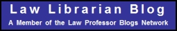 Law Librarian Blog
