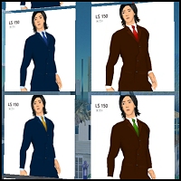Men's Business Clothing in Second Life at LINDMANN