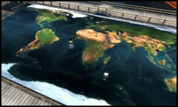 World Map in Second Life