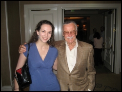 Thayer Preece and Stan Lee